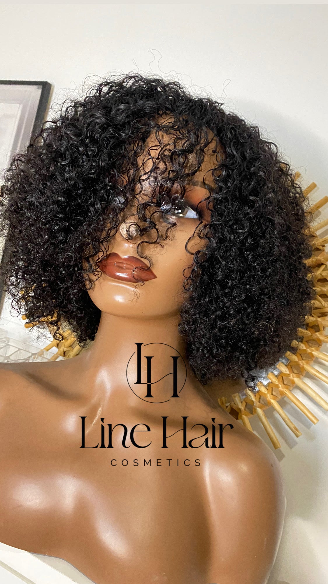 La perruque afro kinky